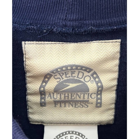 Vintage Speedo Authentic Fitness‎ Crew Neck Sweatshirt Mens Size Large Blue USA - Picture 3 of 8